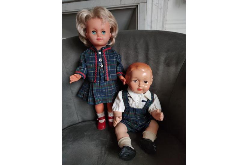 Marie-Françoise et Michel, pour fêter les premiers jours du printemps,Mars 1962