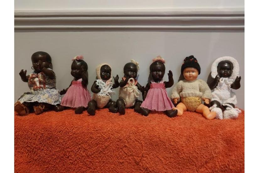 petits noirs en Celluloid